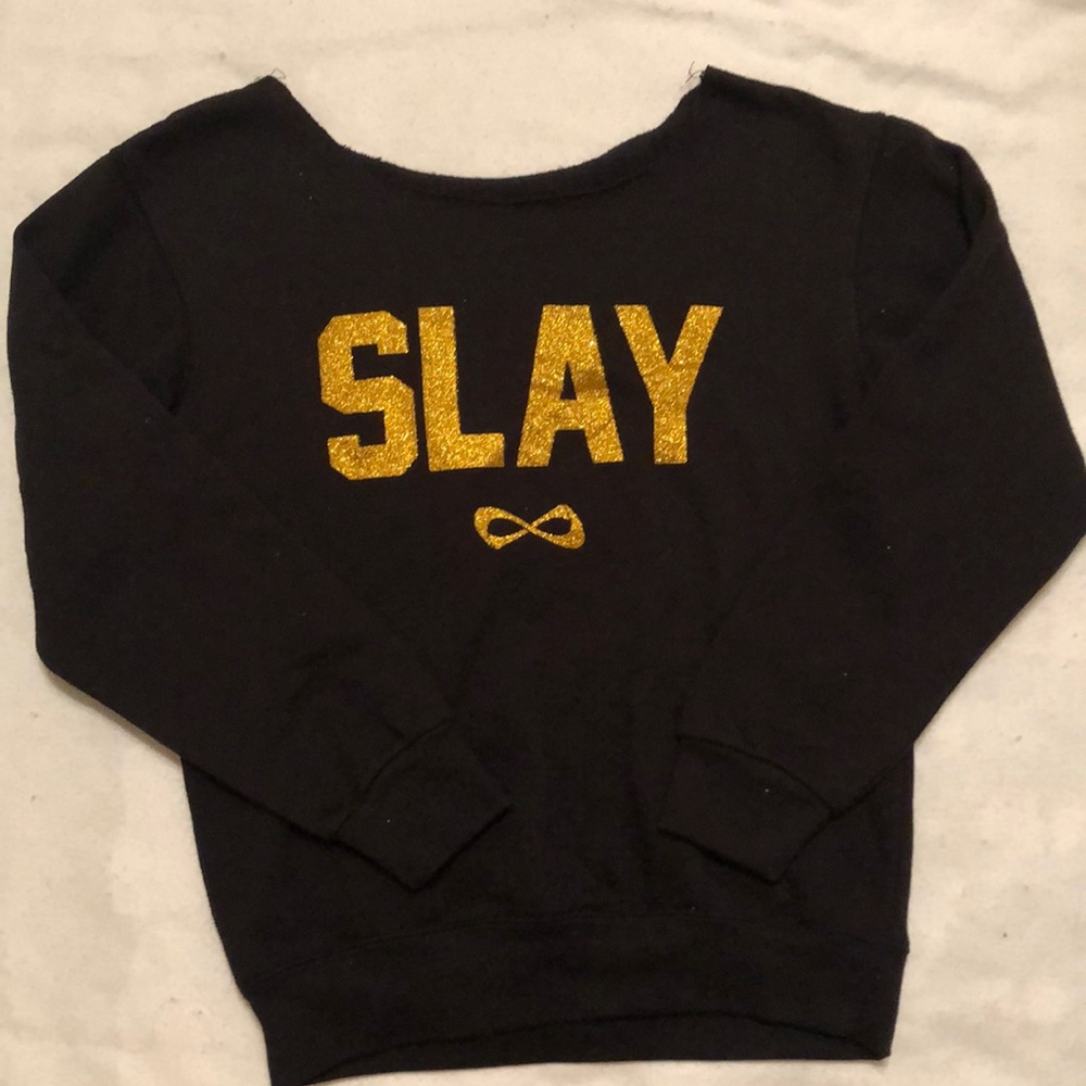 Off the shoulder Sweatshirt